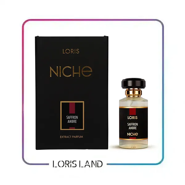 ادکلن نیش لوریس رایحه کهربا زعفرانی