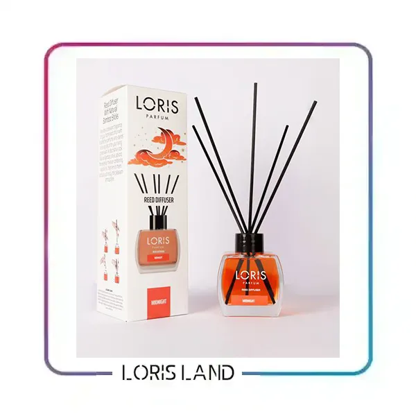 خوشبو کننده هوا لوریس 120 میل رایحه نیمه شب