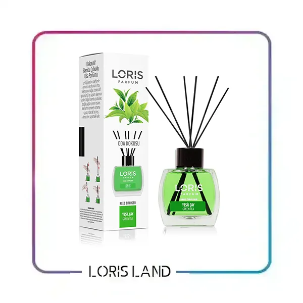 خوشبو کننده هوا لوریس 120 میل رایحه چای سبز