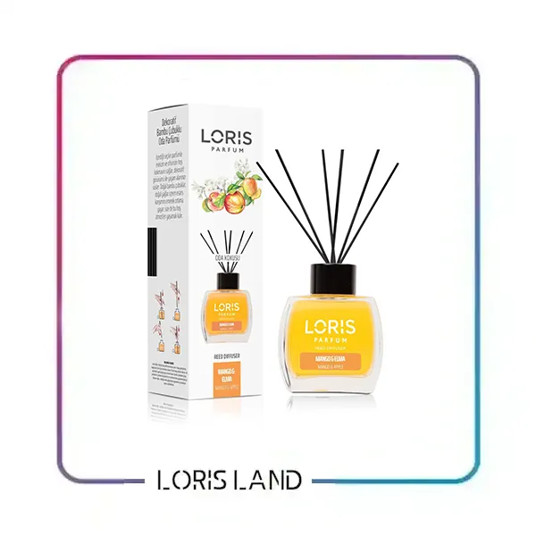 خوشبو کننده هوا لوریس 120 میل رایحه سیب انبه