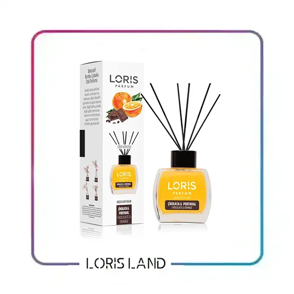 خوشبو کننده هوا لوریس 120 میل رایحه شکلات پرتقال