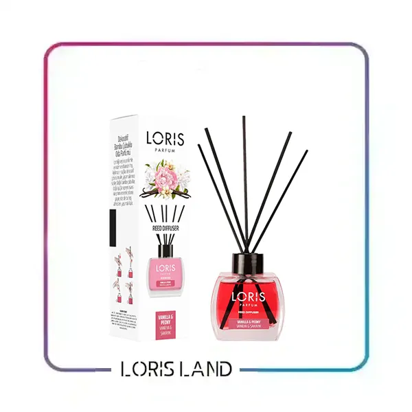 خوشبو کننده هوا لوریس 120 میل رایحه وانیل و گل