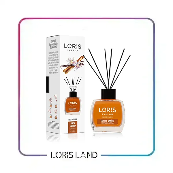 خوشبو کننده هوا لوریس 120 میل رایحه وانیل دارچین