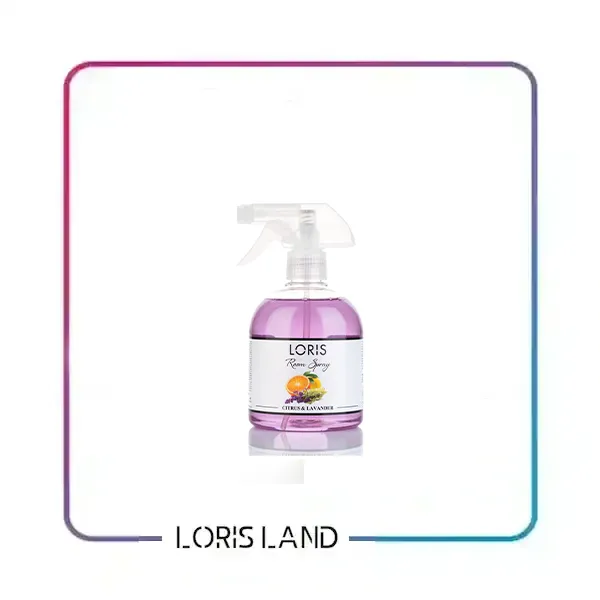 اسپری خوشبو کننده هوا لوریس ۵۰۰ میل رایحه پرتقال لوندر