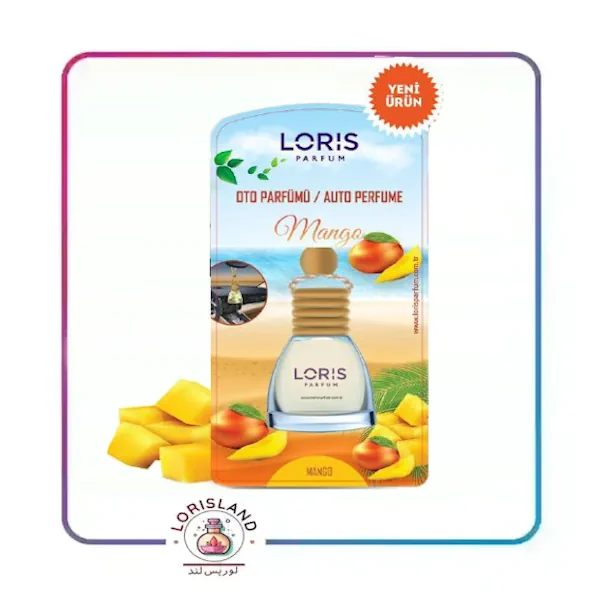 خوشبو کننده ماشین لوریس 10 میل رایحه انبه