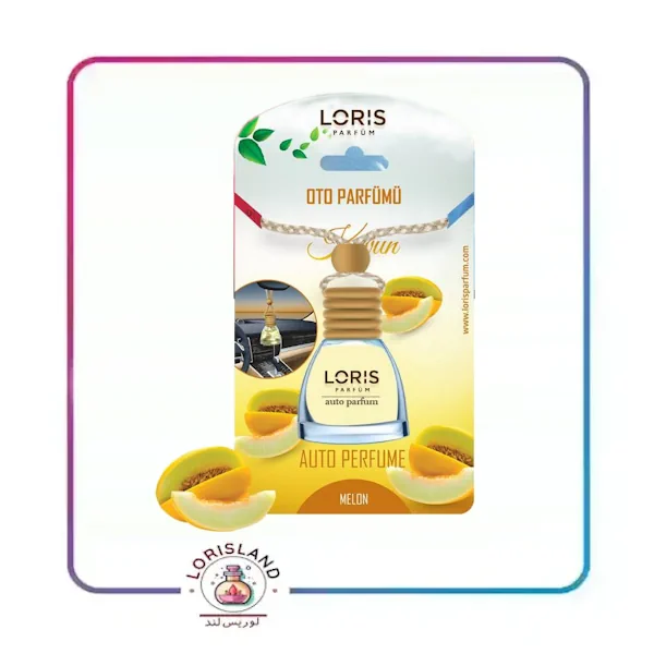 خوشبو کننده ماشین لوریس 10 میل رایحه طالبی خربزه