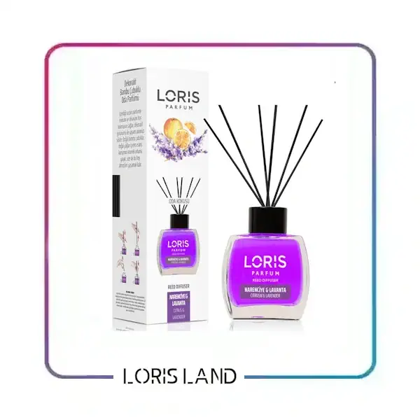 خوشبو کننده هوا لوریس 120 میل رایحه لوندر و مرکبات