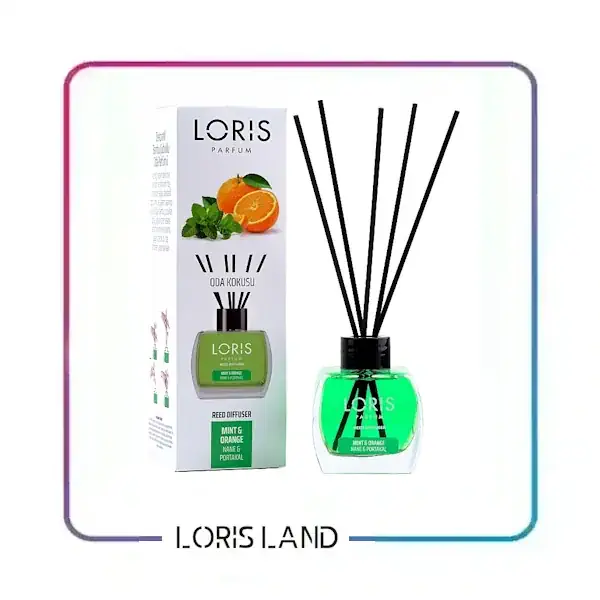 خوشبو کننده هوا لوریس 120 میل رایحه پرتغال نعنا