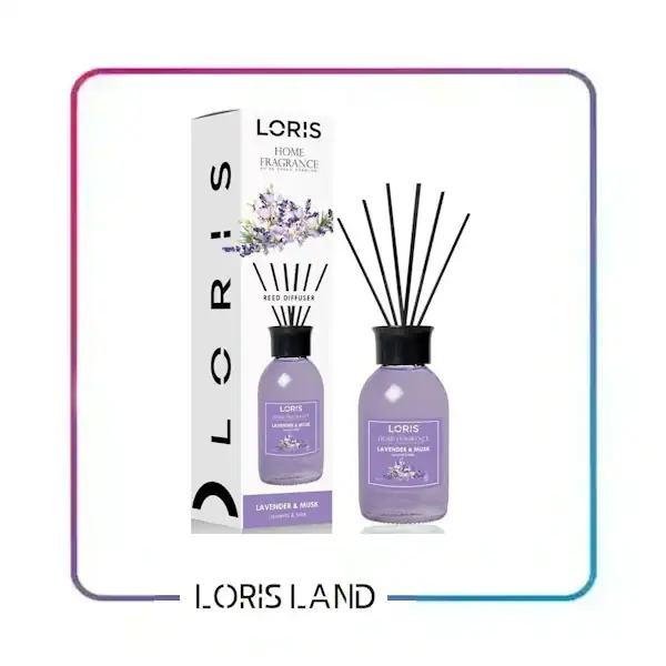 خوشبو کننده هوا لوریس ۱۰۰ میل رایحه لوندر و مشک