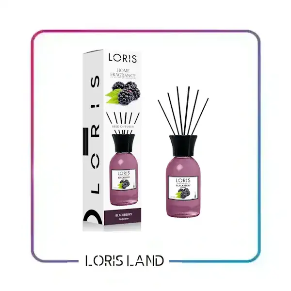 خوشبو کننده هوا لوریس ۱۰۰ میل رایحه تمشک سیاه