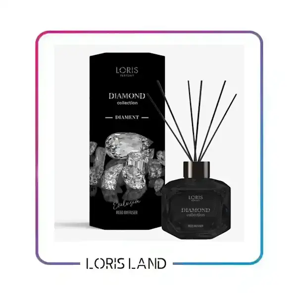 خوشبو کننده هوا لوریس ادکلنی ۱۱۰ میل مدل دیاموند رایحه الماس