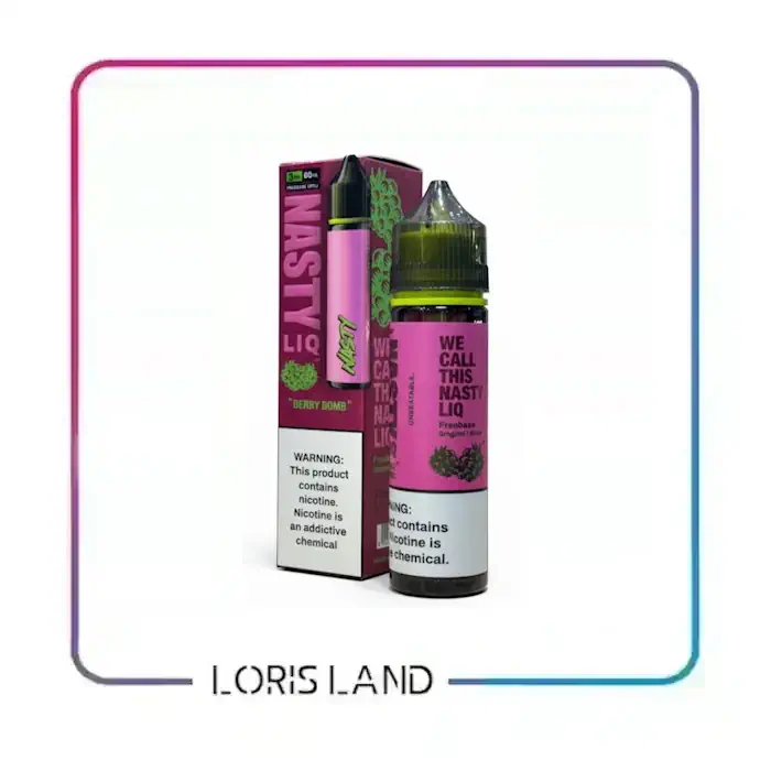 جویس نستی طعم بمب بری nasty juice