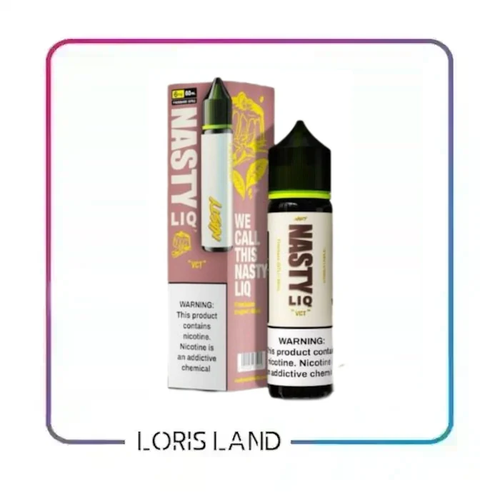 جویس نستی طعم تنباکو وانیل nasty juice