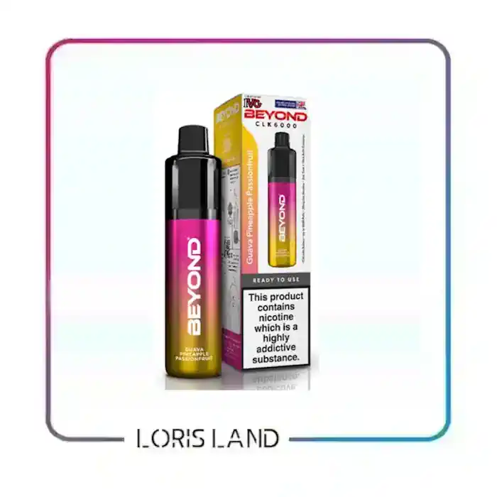 پاد یکبار مصرف آی وی جی سری بیوند 6 هزار پاف طعم گواوا آناناس پشن IVG-Beyond
