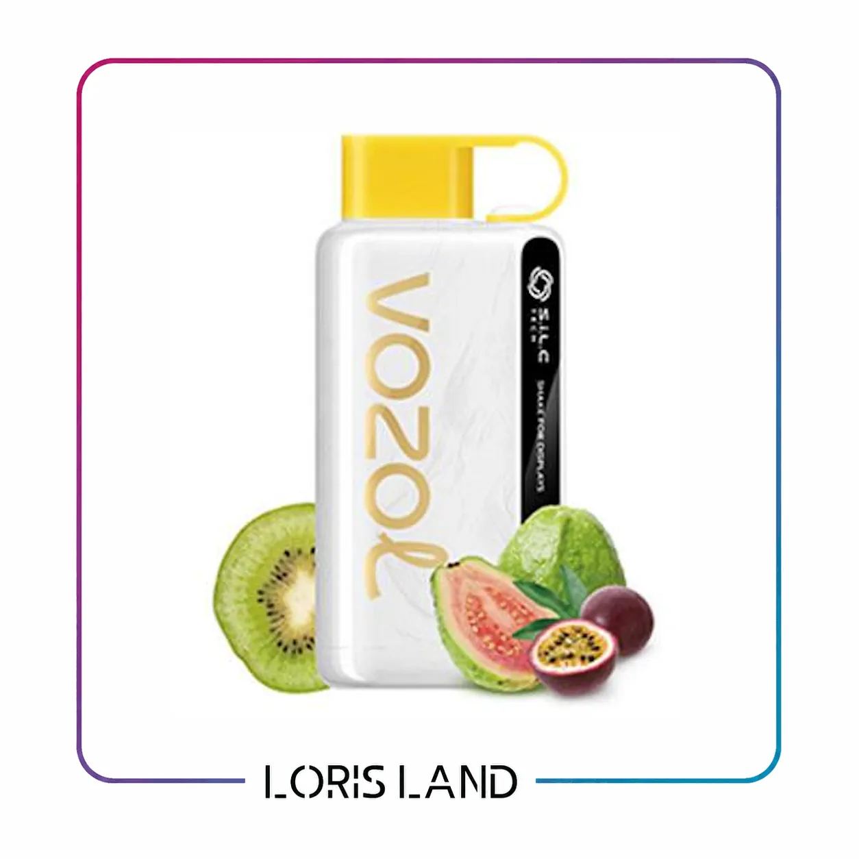 پاد یکبار مصرف وزول طعم کیوی گوا پشن فروت vozol disposable pod